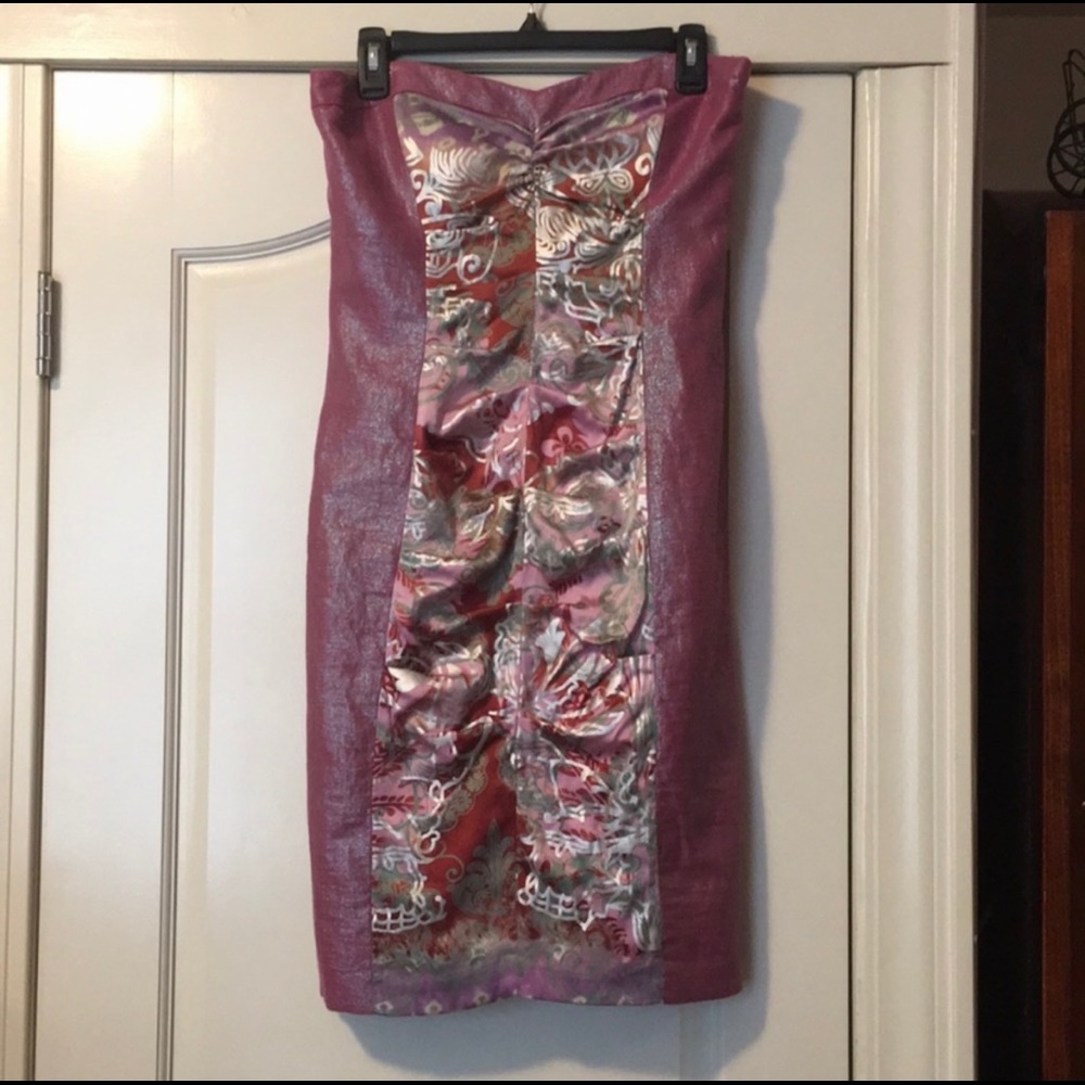 Nicole Miller Strapless Dress Size 10